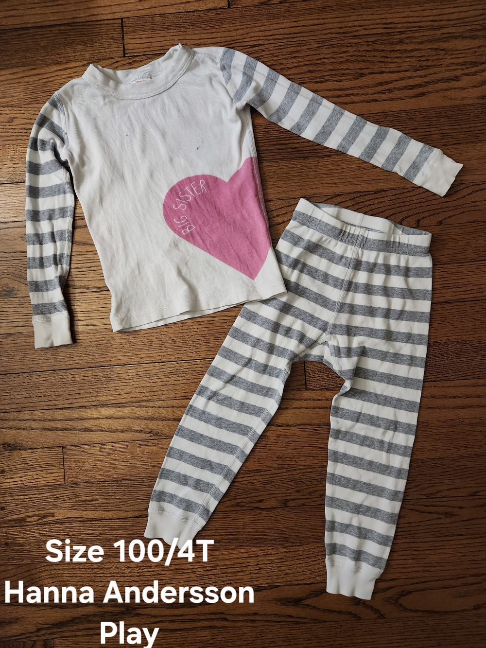 Hanna Andersson Big Sister Pajama Set